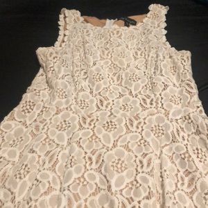 Off white skater skirt